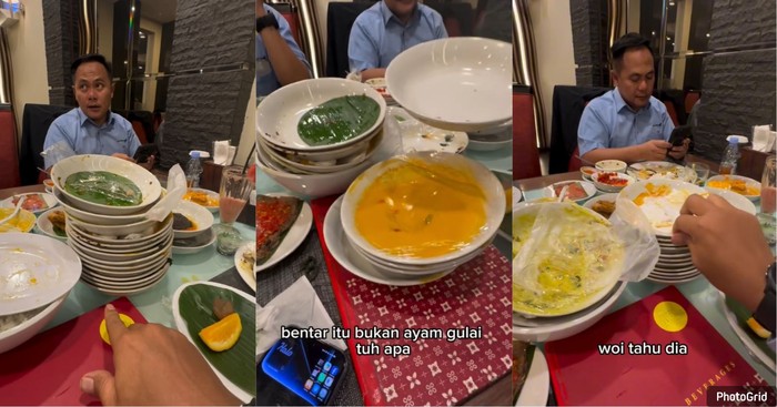 Viral! Pelayan Restoran Padang Ahli Tebak Lauk dari Sisa Piring dan Kuah