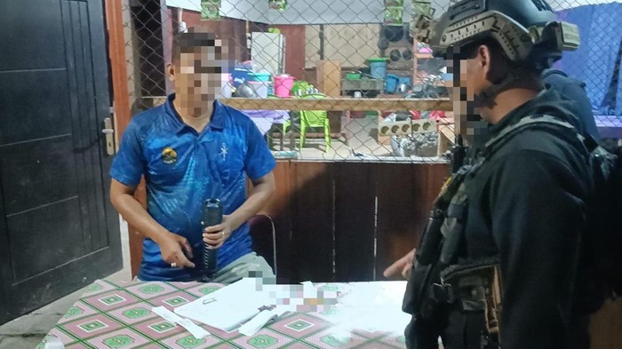 Polisi mendatangi lokasi penyerangan KKB pimpinan Kombi Yemberengge di Dekai.