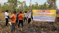 Motif 'Pria Senter' Pelaku Karhutla di Kalteng: Mau Buka Lahan