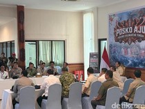 Usai Pontianak, Prabowo Lanjut Pimpin Rapat Penanganan Karhutla di Palangka Raya