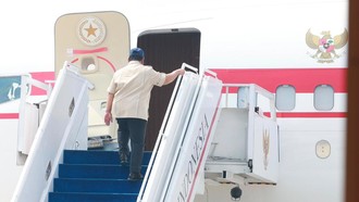 Prabowo Bertolak ke Kalimantan Cek Langsung Penanganan Karhutla Hari Ini