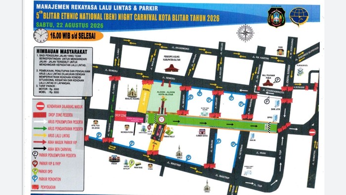 Rekayasa lalu lintas saat gelaran BEC