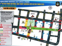 BEN Carnival Digelar Malam Ini, Begini Rekayasa Lalinnya!