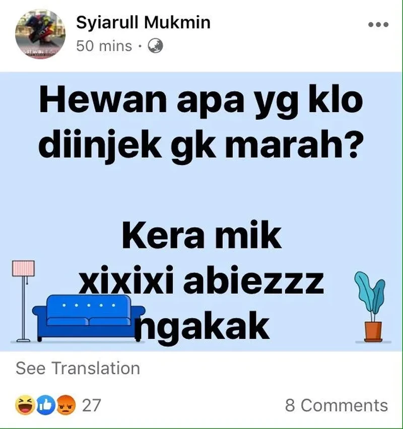 Tebakan Receh Bapak-bapak