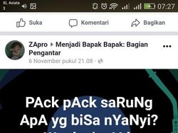 Tebakan Receh Bapak-bapak Ini Garing Banget, tapi Kok Bikin Ngakak