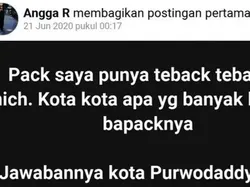 Tebakan Receh Bapak-bapak Ini Garing Banget, tapi Kok Bikin Ngakak
