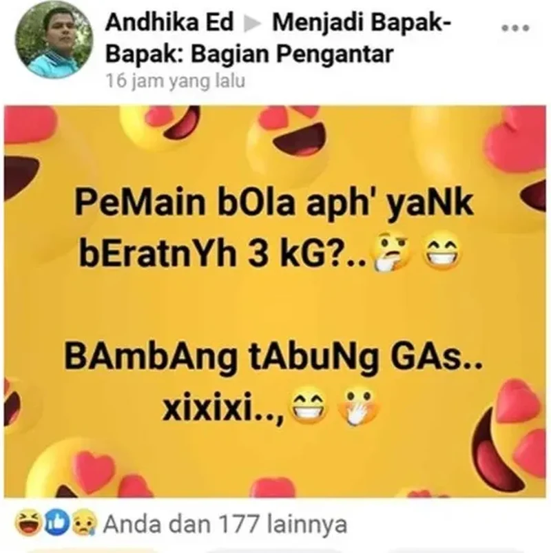 Tebakan Receh Bapak-bapak