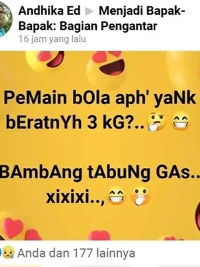 Tebakan Receh Bapak-bapak Ini Garing Banget, tapi Kok Bikin Ngakak