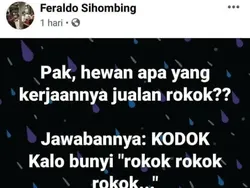 Tebakan Receh Bapak-bapak Ini Garing Banget, tapi Kok Bikin Ngakak