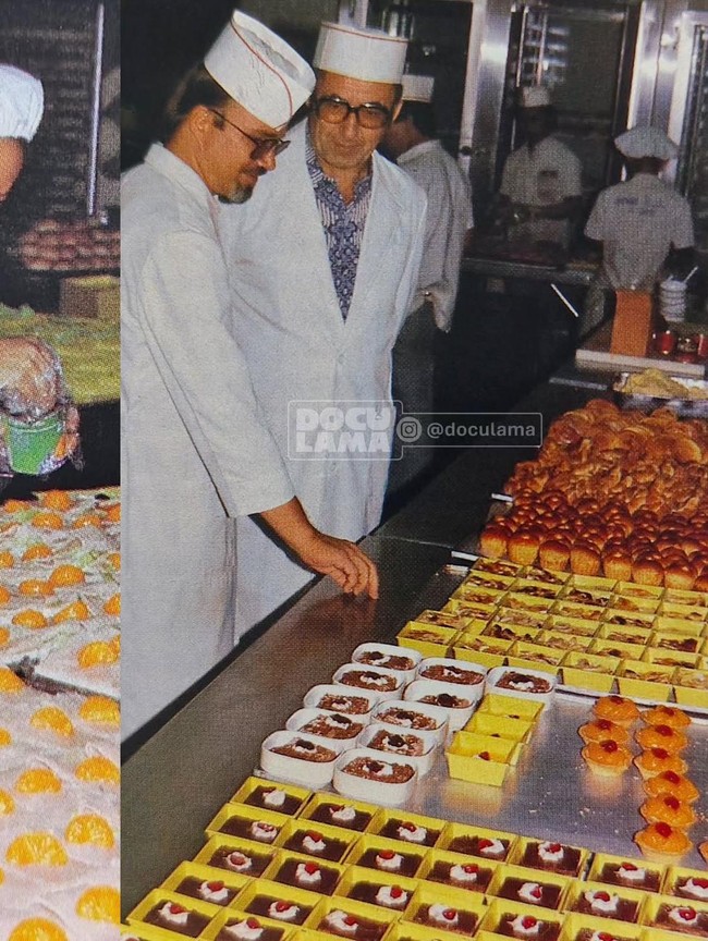 Begini Potret Jadul Dapur Katering Pesawat Indonesia Tahun 1980-an