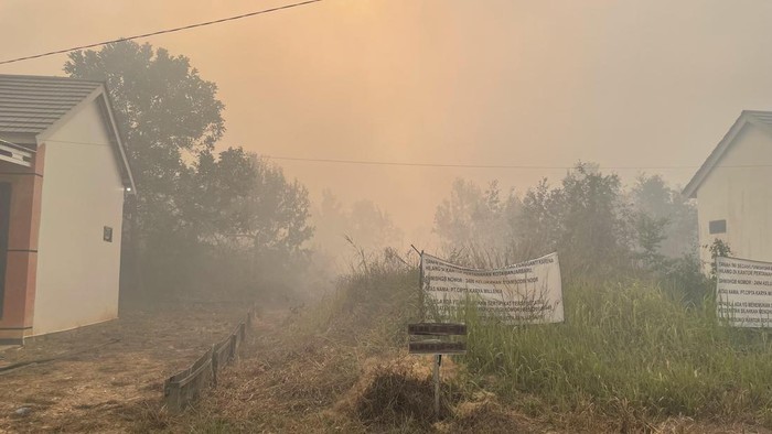 Karhutla di Banjarbaru Dekati Perumahan