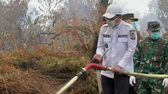 Bupati Pelalawan Liburkan Sekolah yang Terdampak Kabut Asap Karhutla