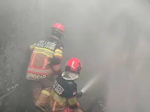 Rumah di Bantarjati Bogor Kebakaran, 3 Penghuni Terluka