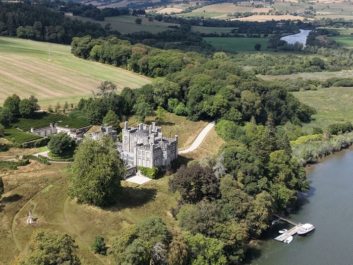 Strancally Castle, that was recently bought by Meta CEO Mark Zuckerberg, in Waterford, Ireland, August 20, 2026. Patrick Kenealy/Handout via REUTERS    THIS IMAGE HAS BEEN SUPPLIED BY A THIRD PARTY.