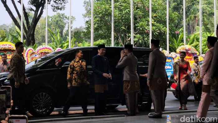 Penikahan Sekretaris Pribadi (Sespri) Presiden Prabowo Subianto, Rizky Irmansyah. (Adrial.detikcom