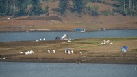 Kemarau Panjang, Situ Cileunca Menyusut hingga 40 Meter