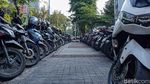 Tarif Parkir Blok M Belum Naik, Aktivitas Kendaraan Tetap Padat