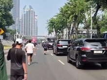 Pramono Ungkap Salah Satu Mobil Konvoi ZZ yang Terobos CFD Pakai Strobo