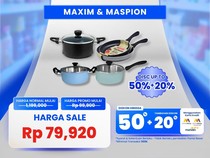 Cuma di Transmart Full Day Sale, Alat Masak Diobral Murah
