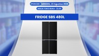 Beli Kulkas Side by Side 480L di Transmart Full Day Sale, Bisa Hemat Rp 4 Jutaan