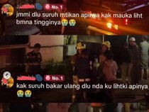Wanita di Makassar Minta Maaf Usai Provokasi Damkar Saat Padamkan Kebakaran
