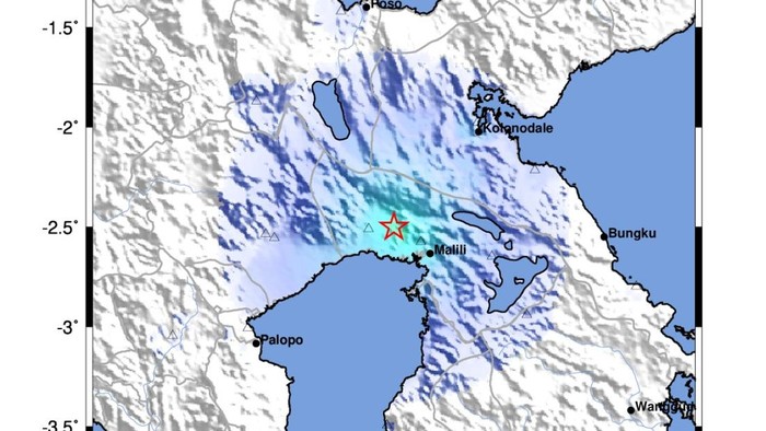 Analisis gempa M 4,3 di Luwu Timur.