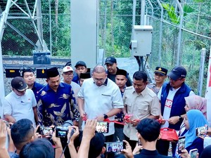Andre Rosiade Resmikan BTS Telkomsel, Warga Talaok Tak Lagi Berburu Sinyal