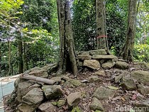 Duh! Temuan Celana Dalam-Kutang Wanita Berserakan Menodai Gunung Tangkil
