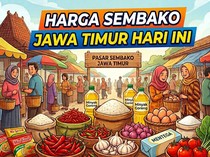 Harga Sembako Jatim Hari Ini: Minyak Goreng, Rawit, Bawang Merah Naik