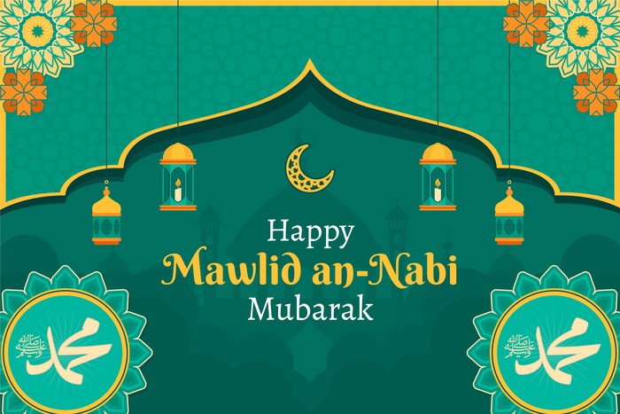 Ilustrasi Maulid Nabi 2026