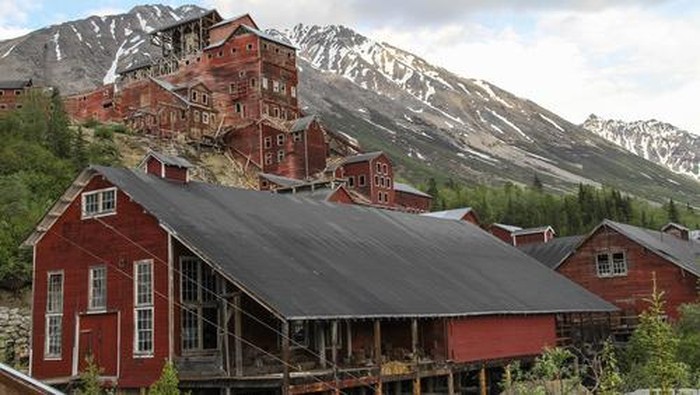 kota mati Kennecott di Alaska