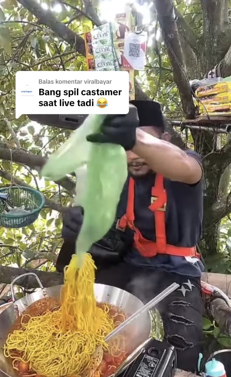 Kisah Pria Aceh Jualan Mie Aceh di Atas Pohon, Bermula dari Kendala Ini