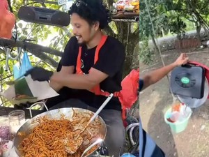 Kisah Pria Aceh Jualan Mie Aceh di Atas Pohon, Bermula dari Kendala Ini