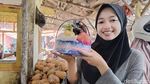Jelang Maulid Nabi, Pedagang Parcel Buah di Lumajang Kebanjiran Pesanan