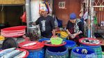 Harga Ikan di Pasar Pabean Surabaya Naik