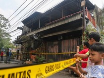 Ruko Kebakaran Maut di Tebet Kini Digaris Polisi