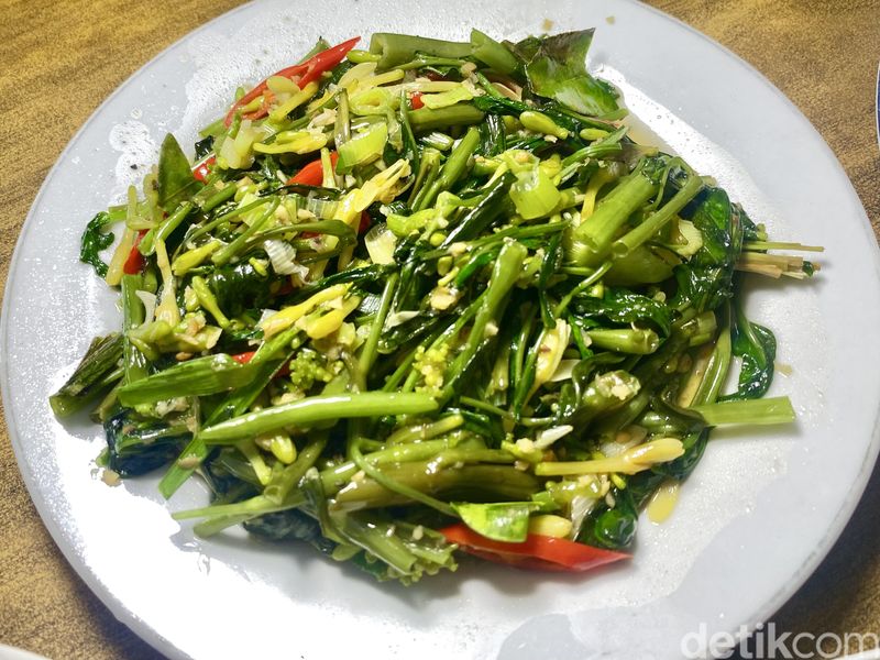 Sadaap Max: menu kangkung bunga pepaya