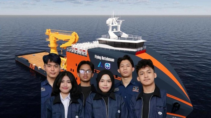 Tim ITS sabet juara desain kapal