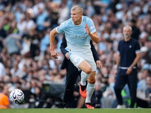 Haaland Tak Cetak Gol di Laga Pembuka Liga Inggris Musim Ini