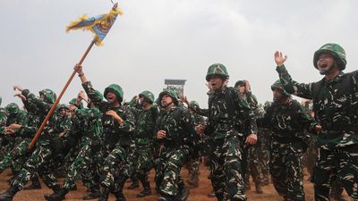 2.065 ASN Ikuti Latihan Dasar Kemiliteran Komcad Gelombang II