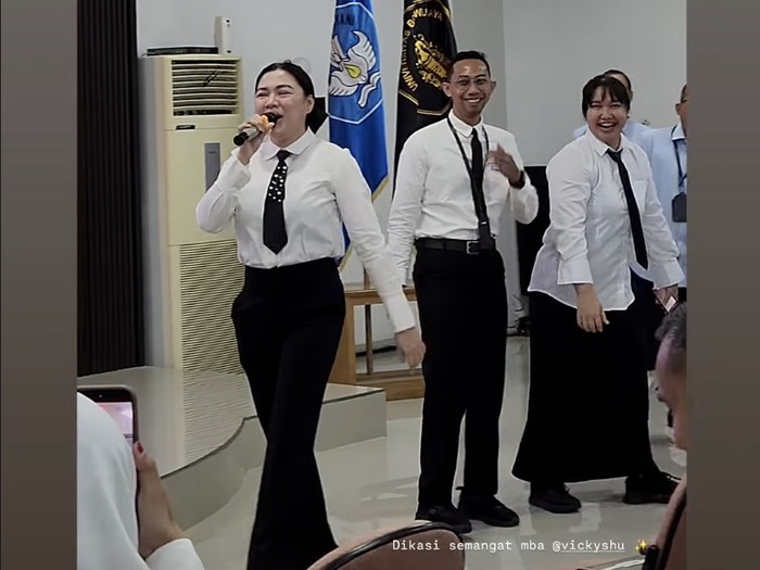 Vicky Shu jadi Maba pascasarjana di Universitas Brawijaya.