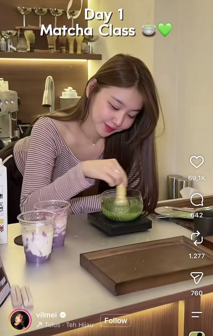 Asyiknya Vilmei Makan Sashimi Jepang hingga Salt Bread Renyah di Korea