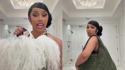 Cardi B Pamer Belanjaan 8 Tas Mewah dalam Waktu 5 Minggu, Total Rp 3,3 M