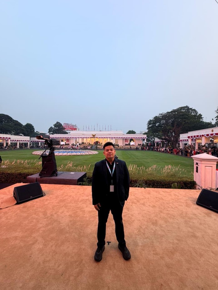 Penyanyi Deo Riyanto bisa tampil di Istana Negara dalam rangka HUT RI ke-81.