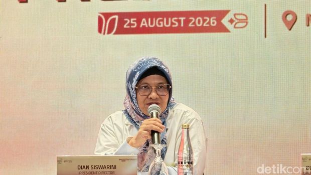 Dian Siswarini,  Direktur Utama Telkom Indonesia
