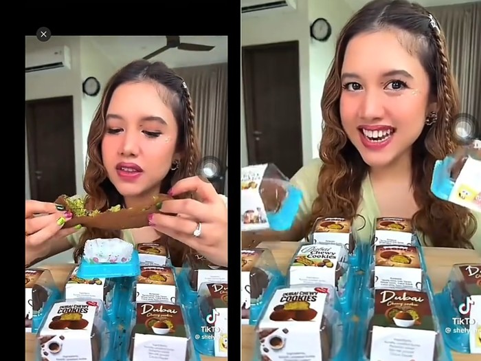 Food vlogger dikritik gegara review Dubai chewy cookie Rp15.000