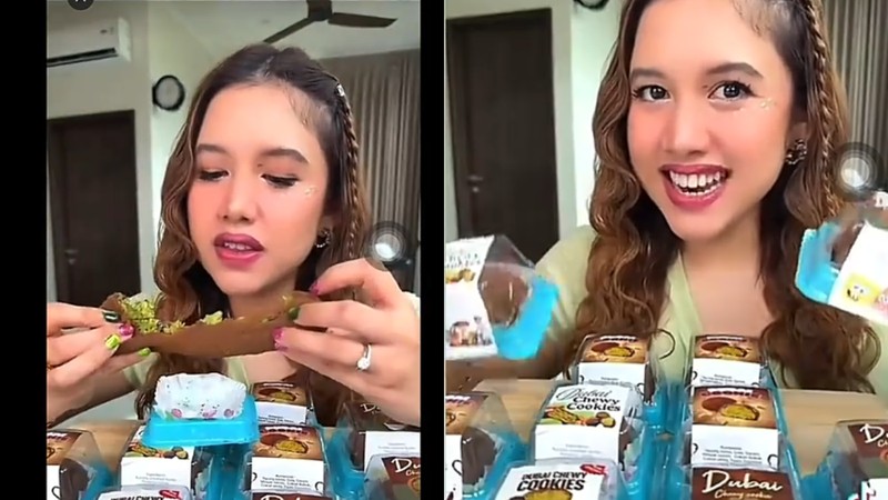 Review Dubai Chewy Cookie Rp15 Ribu, Food Vlogger Ini Dinilai Jatuhkan UMKM