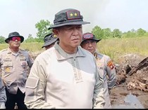 Antisipasi Karhutla Tumbang Nusa Membesar, Polda Kalteng Tambah Embung