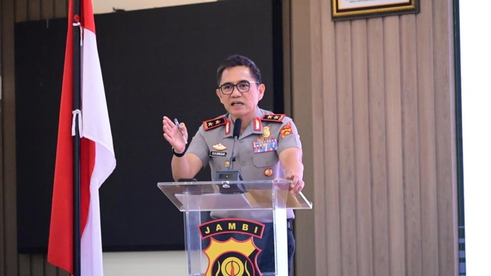Kapolda Jambi Irjen Krisno H. Siregar