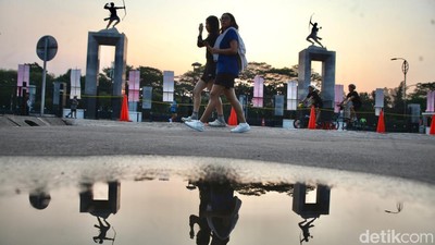 Kawasan GBK Jadi Ruang Olahraga Favorit Warga